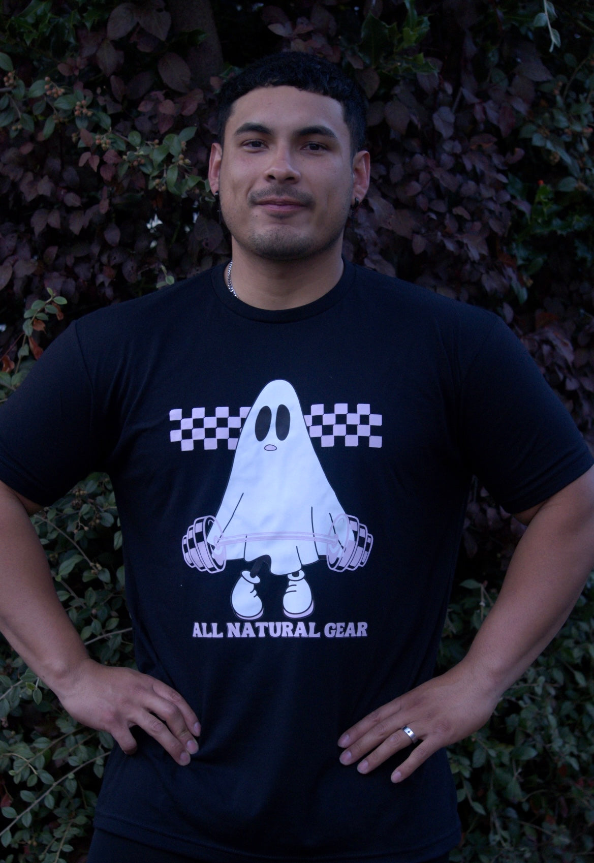 Retro Ghost Tee – All Natural Gear
