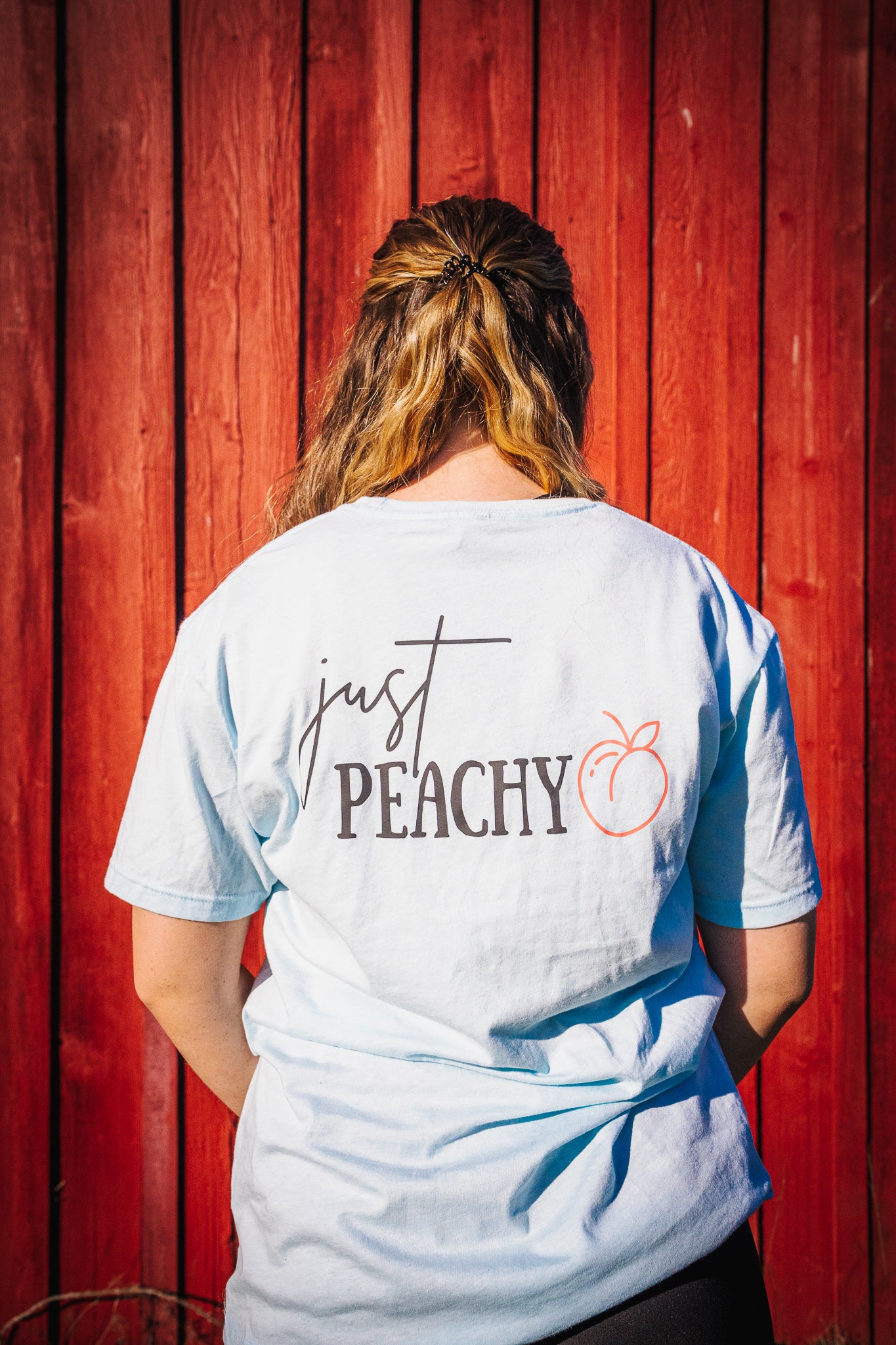 Just Peachy- Tee