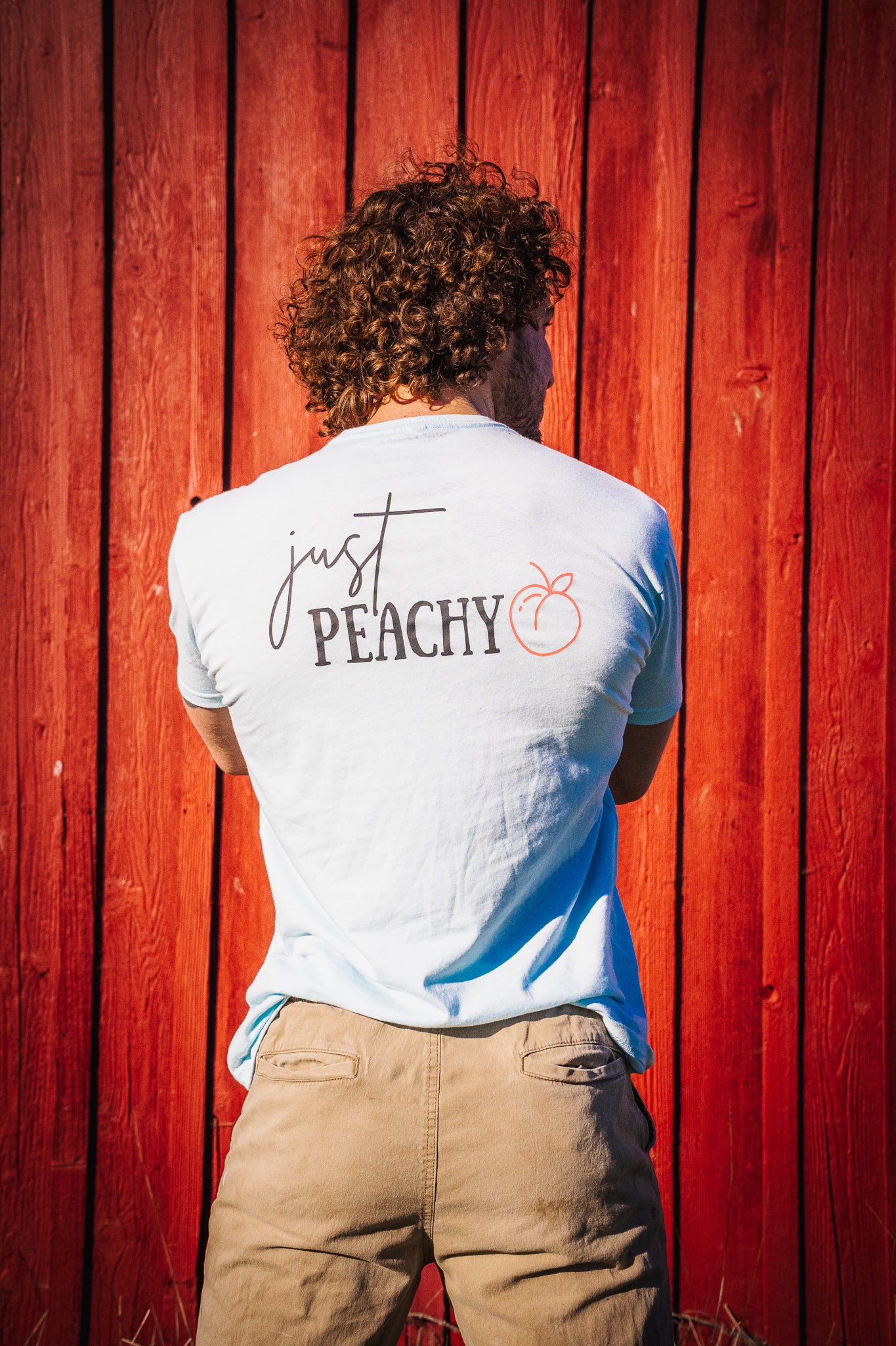 Just Peachy- Tee