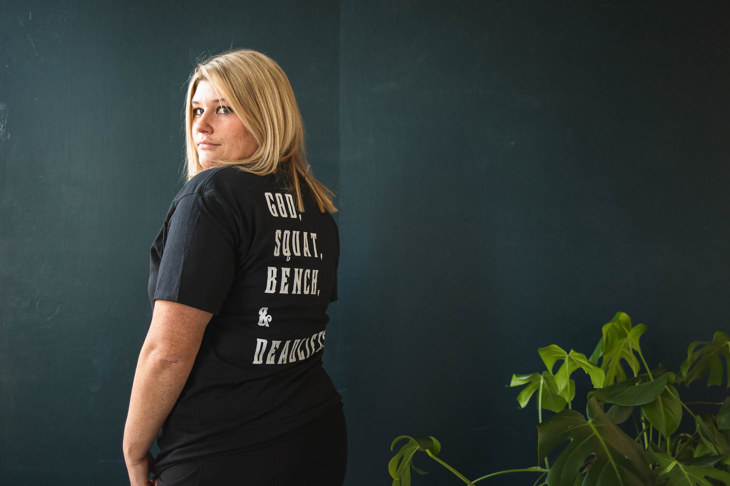 GSBD- God, Squat, Bench, Deadlift Relaxed Fit Tee