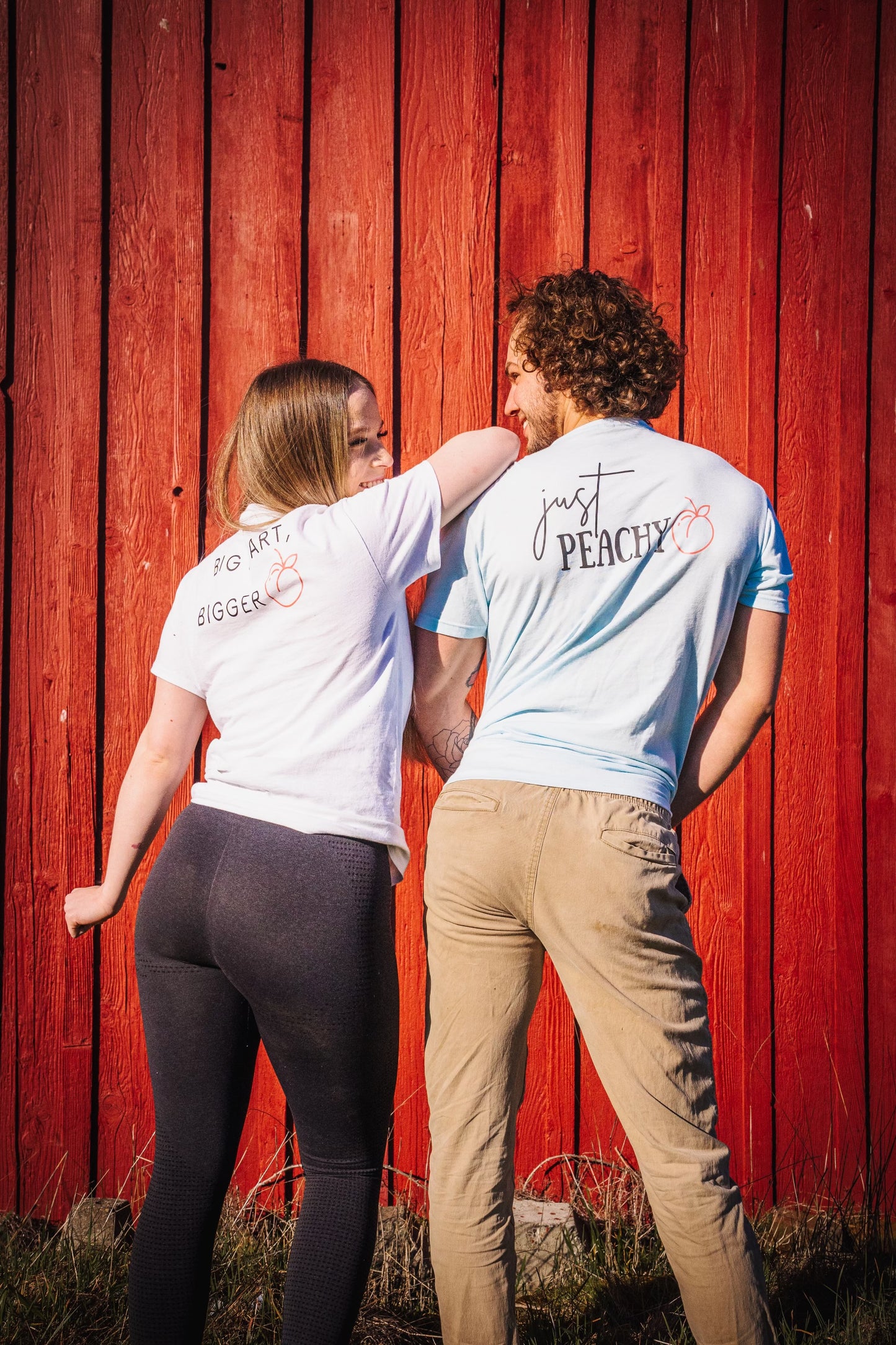 Just Peachy- Tee
