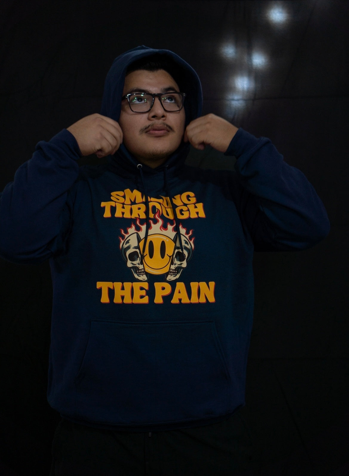 Smiling Through the Pain- Hoodie